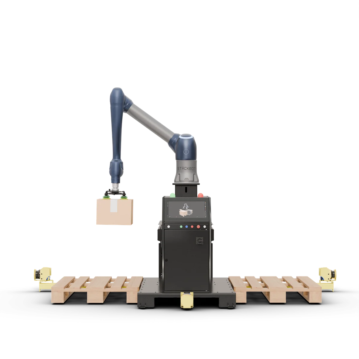 Stackbot — context operațional și constrângeri ale paletizării manuale
