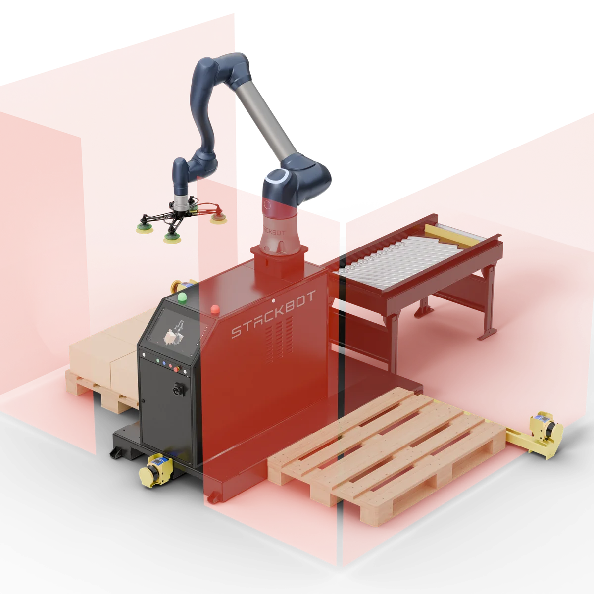 Sistem Stackbot paletizare automată